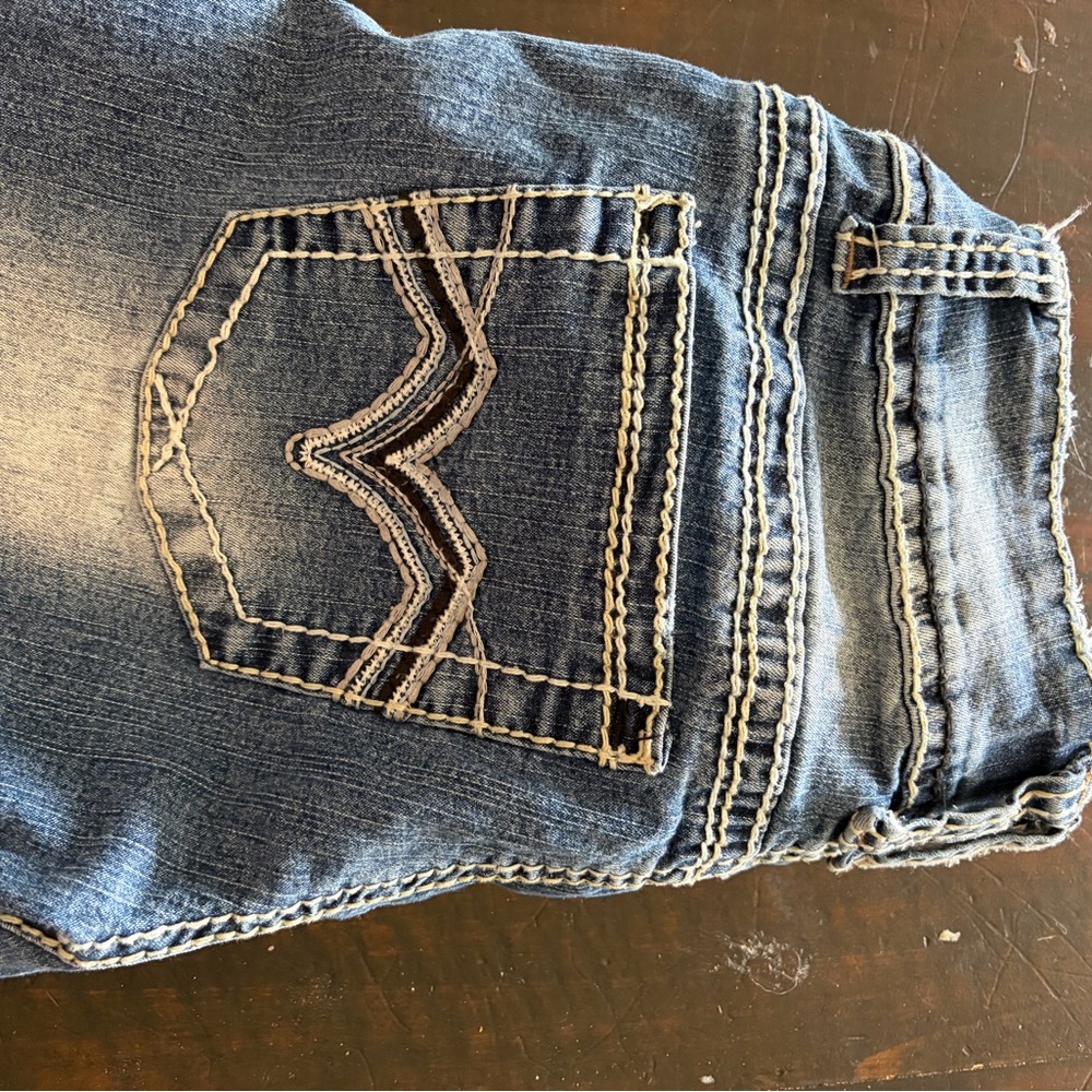 Angels Distressed Blue Skinny Jeans - Picture 2 of 7